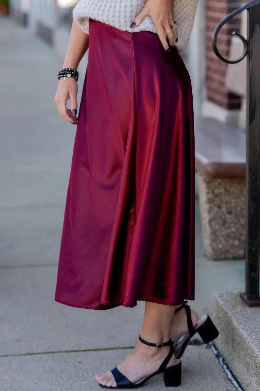 Elegant Midi Skirt